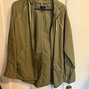 J.Crew Olive Utility Jacket